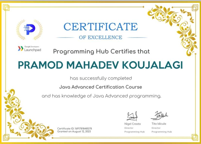 Certificate 27