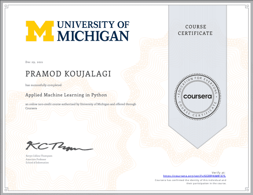 Certificate 3