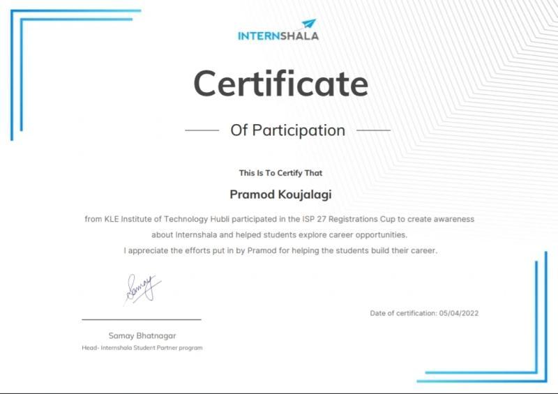 Certificate 36